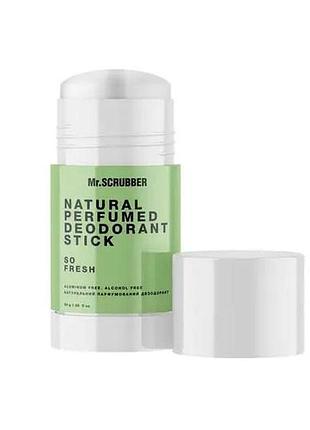 Дезодорант сток для женщин mr. scrubber so fresh натуральный парфюмированный 50 г daily skin care