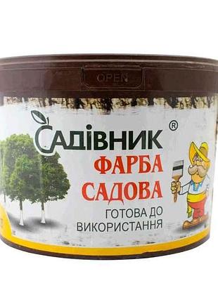 Краска садовая 4кг тм садовник