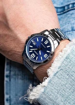 Мужские часы casio mtp-v004d-2b 3
