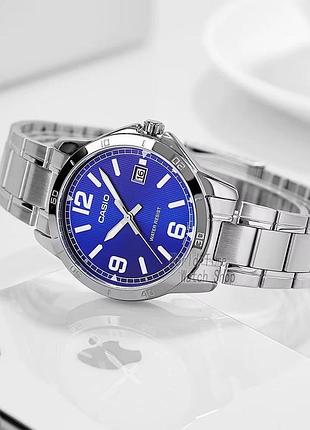 Мужские часы casio mtp-v004d-2b 5