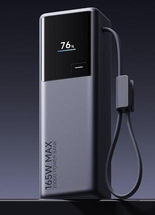 Новий xiaomi power bank 20000mah 165w max | 120w usb-c | дисплей