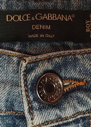 Джинсы рваные dolce & gabbana. 4