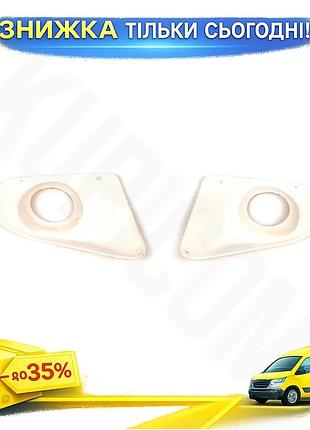 Адаптеры под противотуманки gplast для mercedes sprinter w906 2006-2013 тюнинг установка фар покраска ku-22