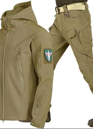 Оновлений костюм soft shell esdy 5.0 койот