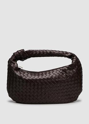 💎 bottega veneta nappa intrecciato classic jodie brown 48 х 27 х 3 см