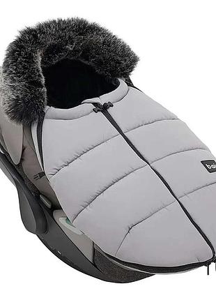Зимний конверт bair cocon mini owl grey 6