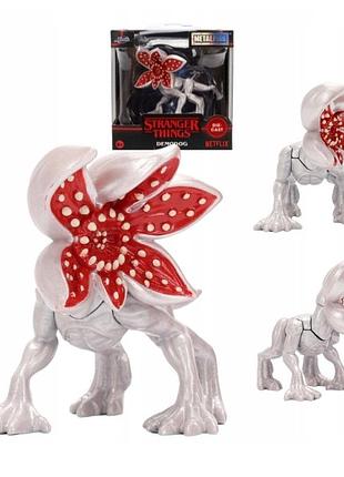 Коллекционная фигурка demodog stranger things jada toys, металл, персонаж из сериала, подарок фанату