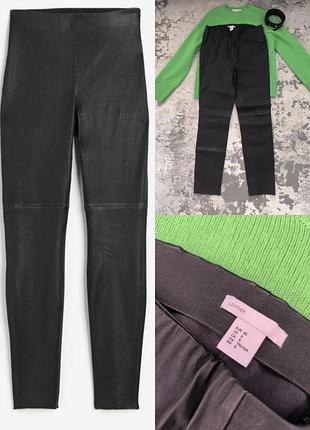 H&amp;m брюки брюки кожа кожа кожаные 40 л