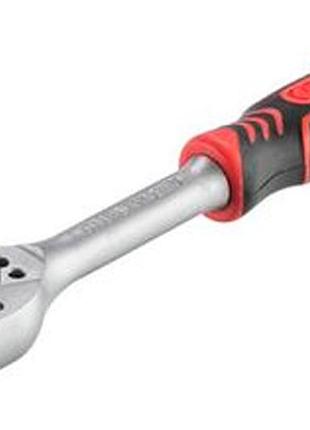 Ключ трещоточный (рукоятка с храповым механизмом) intertool 3/8" х 45t pro (ht-2118)