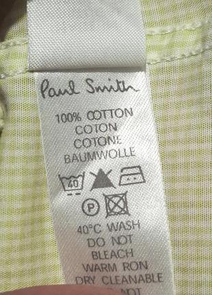 Мужская рубашка paul smith, l. 8