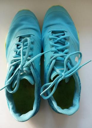 Кроссовки голубые nike