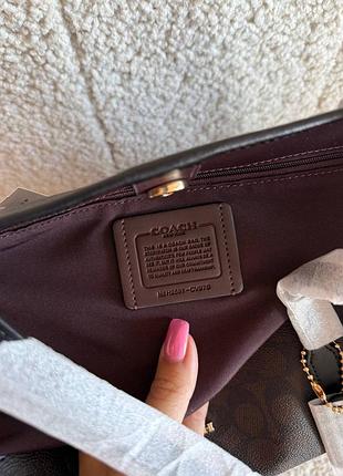 Сумка шопер coach sig city tote 8