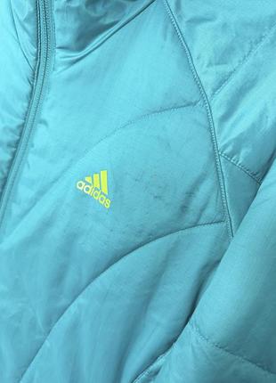 Adidas primaloft стьобана жіноча куртка 4