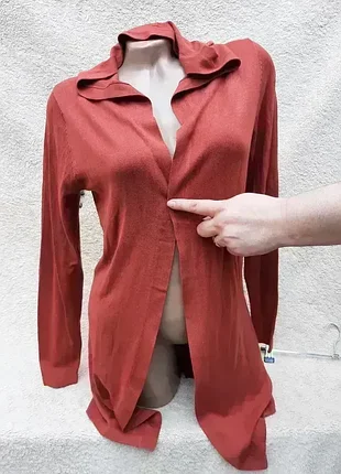 Новый трикотажный кардиган,р46-48💌