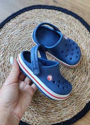 Crocs детские сабо шлепанцы 22-23 размер c7