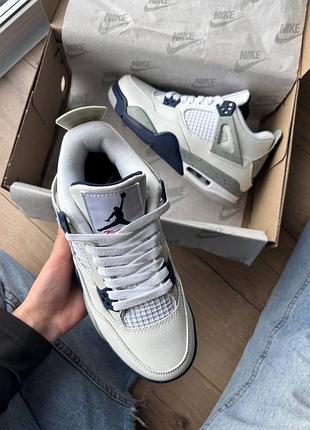 Jordan 4 retro midnight navy 6