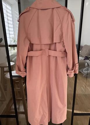 Двубортный тренч oversize (reserved) 6