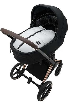 Зимний конверт bair cocon mini white swan 5
