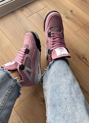 Jordan 4 orchid pink 2