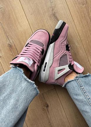 Jordan 4 orchid pink 3