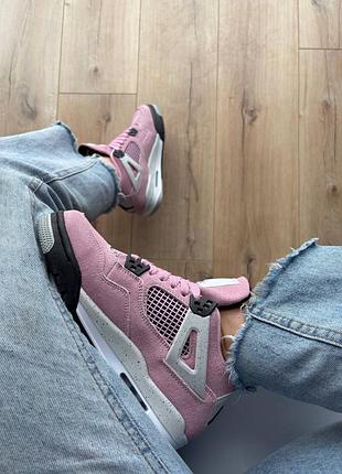 Jordan 4 orchid pink 5