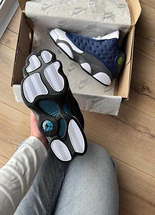 Jordan 13 retro flint blue white 6