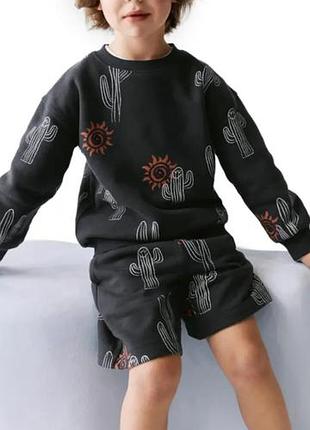 Свитшот на мальчика m&s 6-7 лет