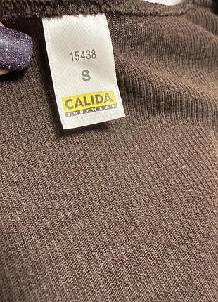 Лонгслив термобелье шерсть шелк calida 5