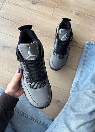Jordan 4 travis scott cactus jack grey black 5