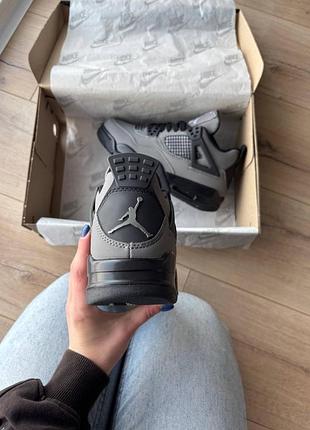 Jordan 4 travis scott cactus jack grey black 9