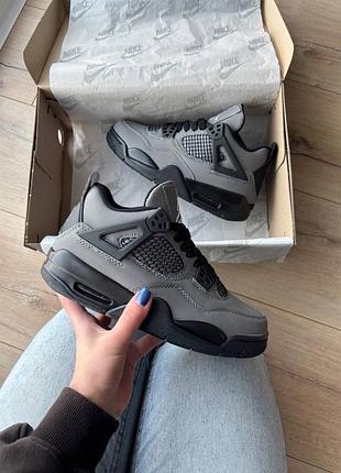 Jordan 4 travis scott cactus jack grey black 10