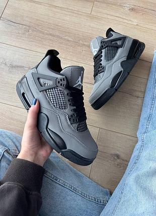 Jordan 4 travis scott cactus jack grey black 3