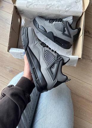 Jordan 4 travis scott cactus jack grey black 6