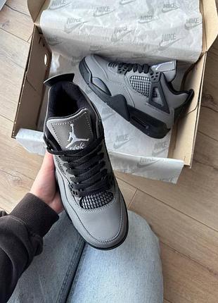 Jordan 4 travis scott cactus jack grey black 4