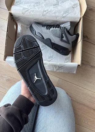 Jordan 4 travis scott cactus jack grey black 8