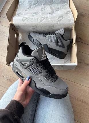 Jordan 4 travis scott cactus jack grey black 7