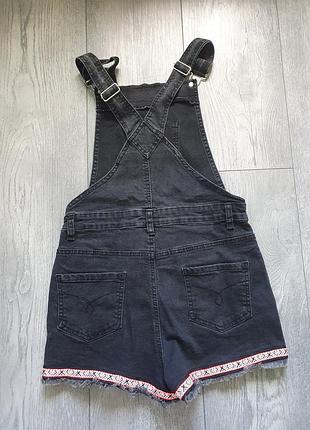 Комбинезон джинсовый детский 4