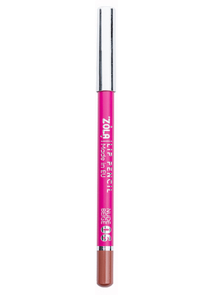 Карандаш для губ lip pencil 06 nude beige zola, 1,19 гр