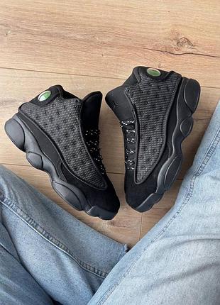 Jordan 13 retro black cat 8