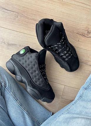 Jordan 13 retro black cat 7