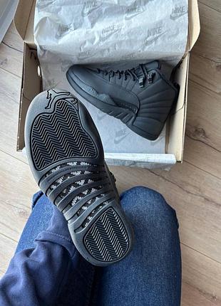 Jordan 12 retro triple black 8