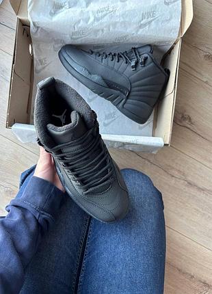 Jordan 12 retro triple black 3