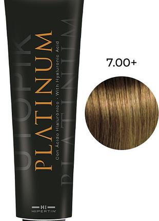Крем-краска для волос 7.00+ блонд интенсивный platinum hipertin, 100 мл