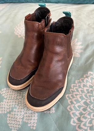 Шкіряні черевики унісекс, 18-19 см timberland