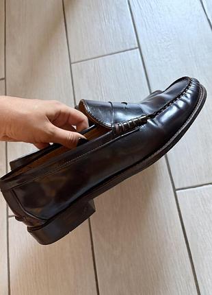 Шкіряні лофери bally 4