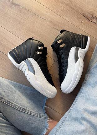 Jordan 12 retro taxi playoffs white black