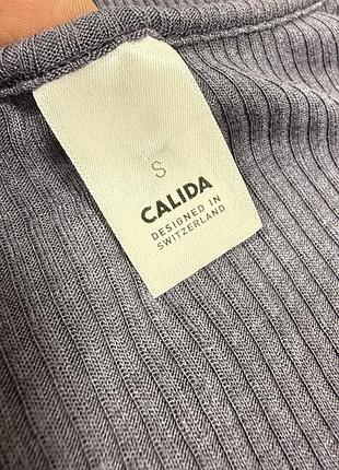 Лонгслив термобелье шерсть шелк calida 6
