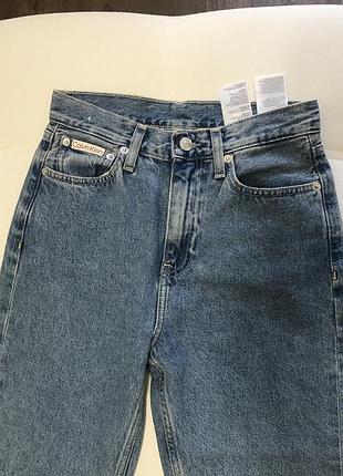 Великолепные новые джинсы calvin klein на высокой талии 4