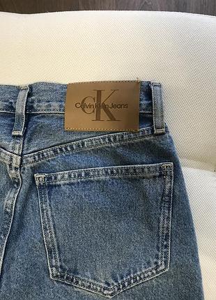 Великолепные новые джинсы calvin klein на высокой талии 5
