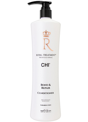 Кондиціонер зволожувальний для збереження кольору волосся bond&repair royal treatment chi, 946 мл